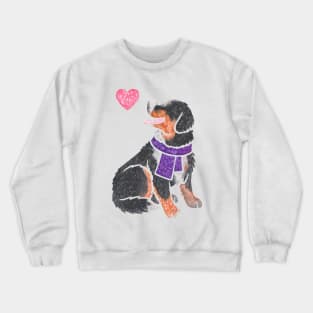 Watercolour Bernese Mountain Dog Crewneck Sweatshirt